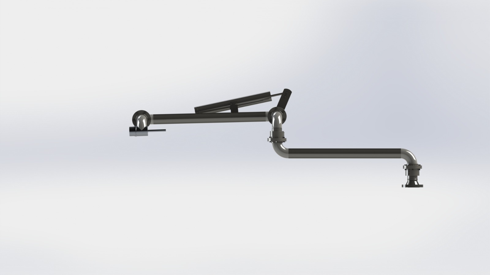Bottom loading Arm